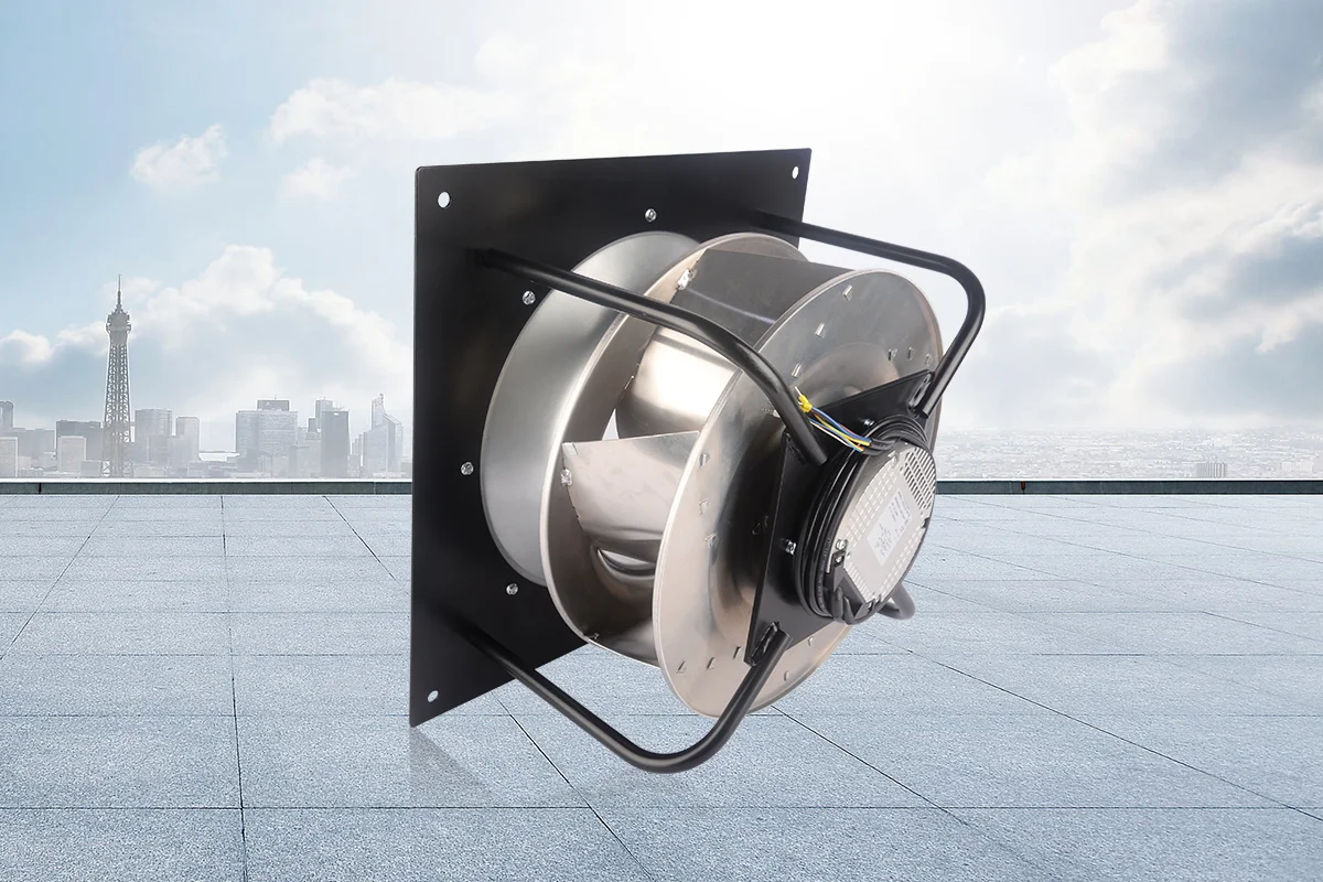 LWBE3G 400mm Backward curved EC Centrifugal plug fan