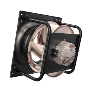 LONGWELL LWBE3G500-138PT-08 EC Backward-Curved Centrifugal Fan — Ø500 mm Impeller, 380 VAC, With bracket