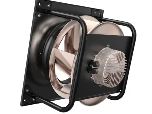 LONGWELL LWBE3G500-188PT-05 EC Backward-Curved Centrifugal Fan — Ø500 mm Impeller, 380 VAC, With bracket