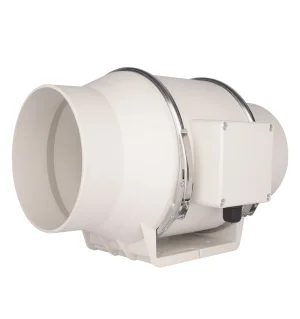 LONGWELL 150mm AC Inline Duct Fan, Exhaust Ventilation Fan, 115V IP44, 674 m³/h Airflow – LWDA-150