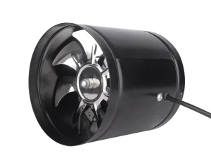 LONGWELL 200mm AC Industrial Fan, Industrial Ventilation Fan, 220V, 1300 m³/h Airflow – LWDA-200