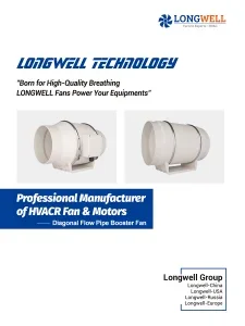AC Plastic Duct Fans