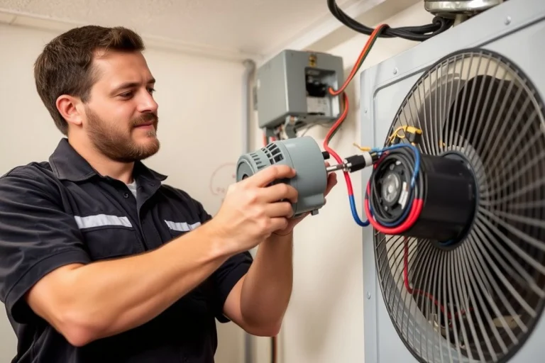 AC Fan Motor Replacement