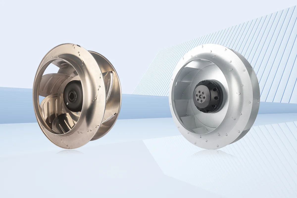 backward curved fans