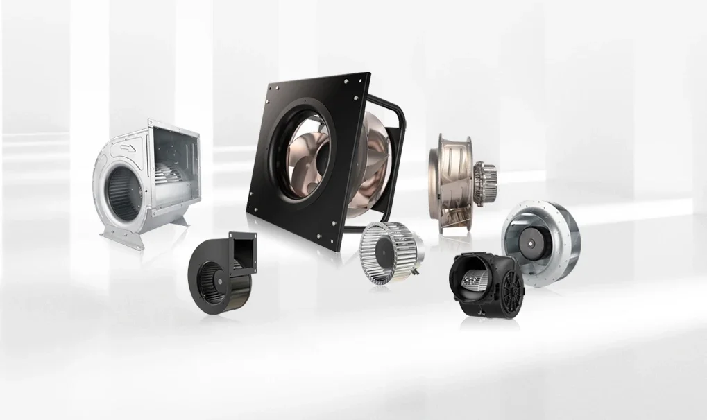 types of centrifugal fans