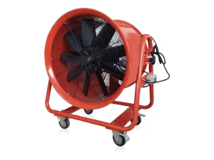 LONGWELL 250mm AC Axial Fan, Industrial Axial Ventilation Fan, 110/120V, 2100 m³/h Airflow – LWA-250