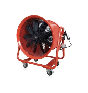 LONGWELL 400mm AC Axial Fan, Industrial Axial Ventilation Fan, 110/120V, 11000 m³/h Airflow – LWA-400