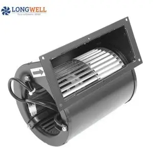 LONGWELL AC Centrifugal Blower Fan, Industrial Centrifugal Fan, 110V, Galvanized Steel