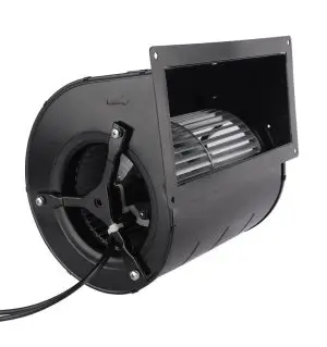 LONGWELL 120mm EC Double Inlet Forward Curved Centrifugal Fan, Double Inlet Blower Fan, 230V, for Cold Storage, Air Purifiers, HVAC Systems