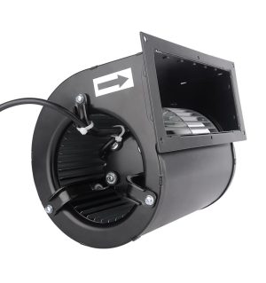 LONGWELL 133mm AC Forward Curved Centrifugal Blower, Forward Curved Blower Fan, 220V, for AHU, Air Purifiers, HVAC Systems – LWFA-133-092DS-03