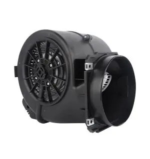 LONGWELL 146mm AC Double Inlet Forward Curved Centrifugal Fan, Double Inlet Blower Fan, 220/230V, Galvanized Steel, for Industrial Ventilation, Cold Storage, Air Purifiers
