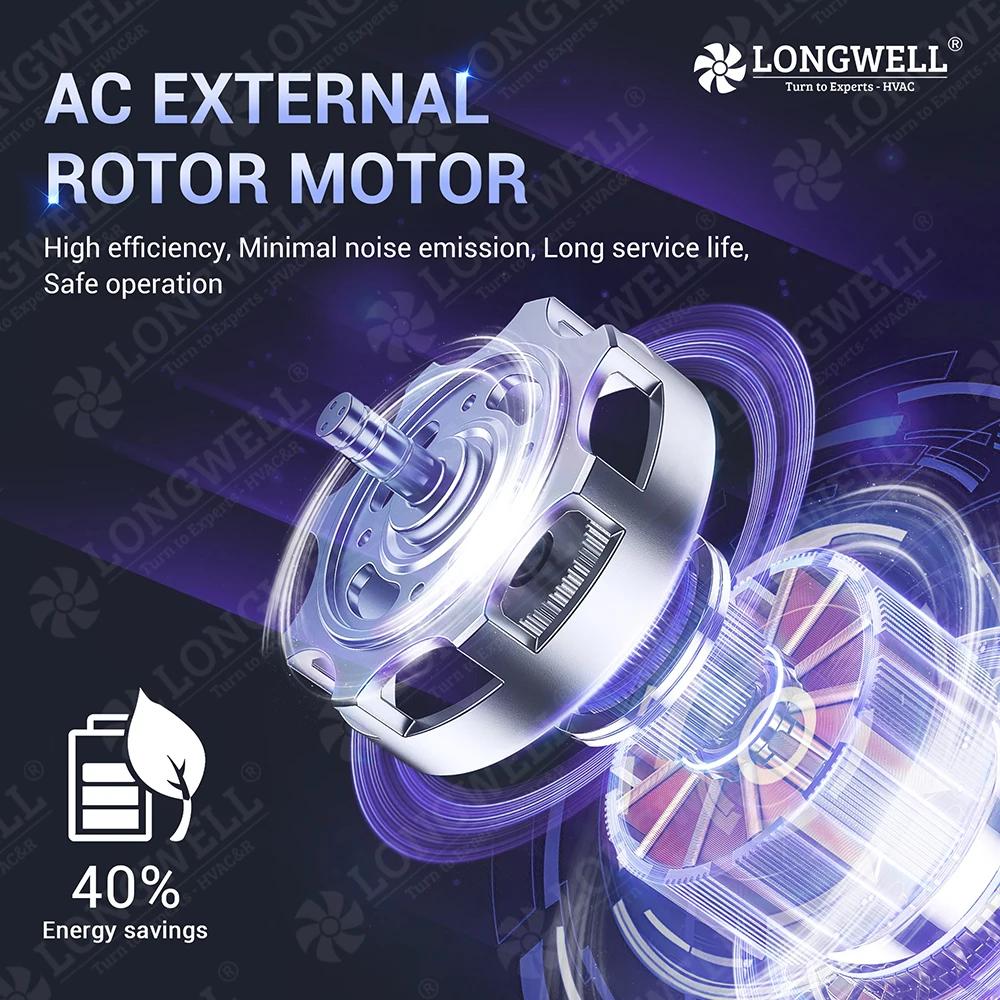 150mm Centrifugal Exhaust Fan - Efficient Single Inlet | Longwell