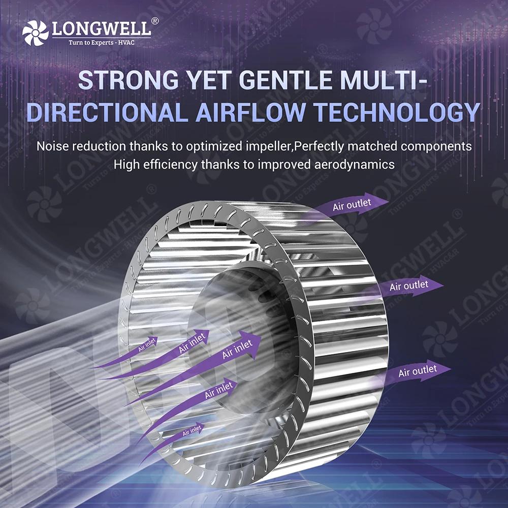 150mm Centrifugal Exhaust Fan - Efficient Single Inlet | Longwell
