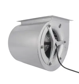LONGWELL 250mm AC Centrifugal Blower Fan, Industrial Centrifugal Fan, 220/380V, Galvanized Steel, for Cold Storage, Air Purifiers, HVAC Systems