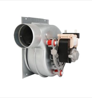 LONGWELL 48W 220V AC Ball Bearing Heating Gas Boiler Blower Cooling Fan Iron Material Centrifugal Gas Blower Fan