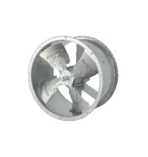 LONGWELL 550mm Axial Fan, Industrial Axial Ventilation Fan, 380V, Stainless Steel, for Cold Storage, Air Purifiers, HVAC Systems