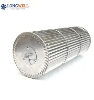 LONGWELL Cross Flow Fan, Tangential Blower Fan, 120V, for HVAC Systems, Cold Storage, Air Purifiers