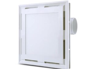 LONGWELL Custom 6 8 10 Inch Durable Plastic Exhaust Fan 110V/220V Bathroom Exhaust Fan with Light