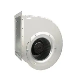 LONGWELL 225mm AC Centrifugal Blower Fan, Industrial Centrifugal Fan, 380V, Galvanized Steel, Low Noise, for HVAC Systems, Cold Storage, Air Purifiers