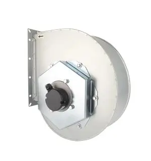 LONGWELL 250mm AC Forward Curved Centrifugal Blower, Forward Curved Blower Fan, 230V, Galvanized Steel, for Cold Storage, Air Purifiers, HVAC Systems