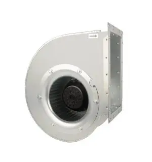 LONGWELL 315mm AC Centrifugal Blower Fan, Industrial Centrifugal Fan, 380V, Galvanized Steel, for Cold Storage, Air Purifiers, HVAC Systems