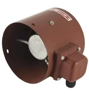LONGWELL AC Axial Fan, Industrial Axial Ventilation Fan, 23 W, Stainless Steel, Low Noise