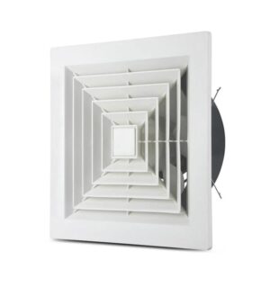 LONGWELL Hot Sale Household Plastic Wall Mounted Pipe Extractor Suction Bathroom Exhaust Ventilation Fan