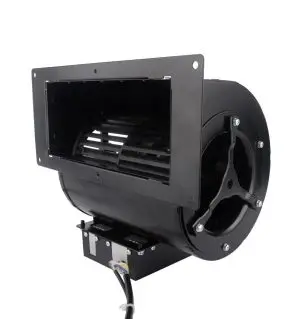 LONGWELL 180mm EC Double Inlet Forward Curved Centrifugal Fan, Double Inlet Blower Fan, 230V, Low Noise, for Cold Storage, Air Purifiers, HVAC Systems
