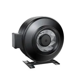 LONGWELL 250mm EC Industrial Fan, Industrial Ventilation Fan, 110V, for Control Cabinet Cooling, Cold Storage, Air Purifiers