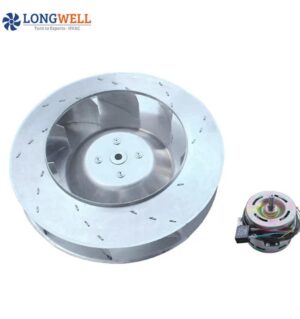 LONGWELL Internal Rotor Motor Backward Centrifugal Fan Impeller for FFU ,AHU,Ventilation Systems