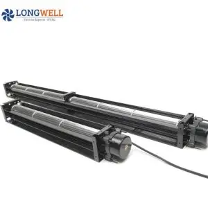 LONGWELL 30mm DC Cross Flow Fan, Tangential Blower Fan, 12V PWM Control, PWM Control, for Ovens, Floor Heating, Air Purifiers – LW-60MM