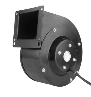 LONGWELL 120mm AC Centrifugal Blower Fan, Industrial Centrifugal Fan, 230V, Galvanized Steel, for HVAC Systems, AHU, FFU