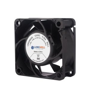 LONGWELL 60x25mm DC Axial Cooling Fan, Brushless DC Cooling Fan, 12V – LWAD6025LM-04