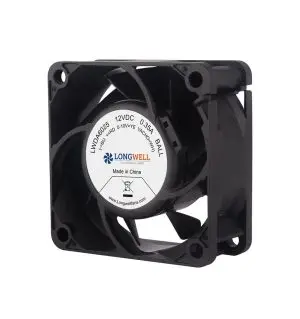 LONGWELL 60x25mm DC Axial Cooling Fan, Brushless DC Cooling Fan, 12V – LWAD6025LX-02