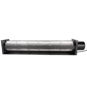 LONGWELL 150mm DC Cross Flow Fan, Tangential Blower Fan, 24V 0–10V/PWM Control, 1350 m³/h Airflow – LWCD-150380MN-06