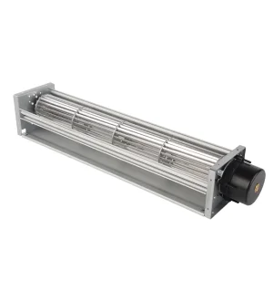 LONGWELL 45mm DC Cross Flow Fan, Tangential Blower Fan, 24V 0–10V/PWM Control, 194 m³/h Airflow – LWCD-45350MN-06