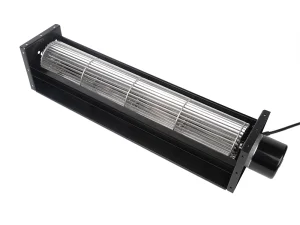 LONGWELL 80mm DC Cross Flow Fan, Tangential Blower Fan, 24V 0–10V/PWM Control, 465 m³/h Airflow – LWCD-80350MN-06