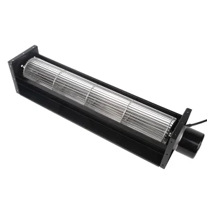LONGWELL 80mm DC Cross Flow Fan, Tangential Blower Fan, 24V 0–10V/PWM Control, 1250 m³/h Airflow – LWCD-80820MN-06
