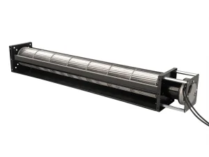 LONGWELL 100mm EC Cross Flow Fan, Tangential Blower Fan, 230V, 1300 m³/h Airflow – LWCE-100620SN-06