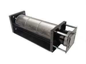 LONGWELL 120mm EC Cross Flow Fan, Tangential Blower Fan, 230V, 900 m³/h Airflow – LWCE-120380SN-06