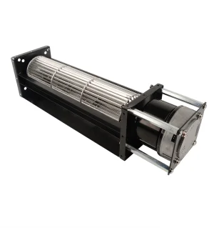LONGWELL 80mm EC Cross Flow Fan, Tangential Blower Fan, 230V, 650 m³/h Airflow – LWCE-80520SN-06