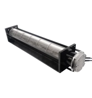LONGWELL 80mm EC Cross Flow Fan, Tangential Blower Fan, 230V, 1200 m³/h Airflow – LWCE-80820SN-06