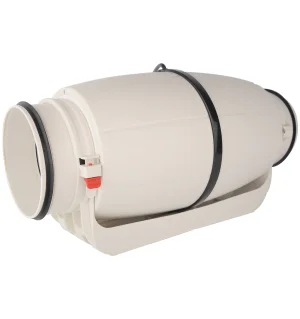 LONGWELL 125mm AC Industrial Fan, Industrial Ventilation Fan, 230V IP44, 319 m³/h Airflow – LWDA-125S-PWN-11