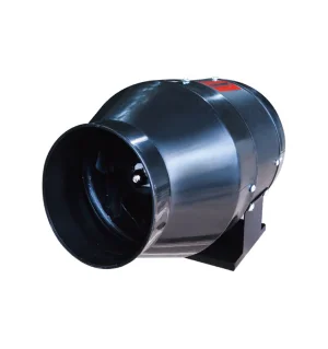LONGWELL 100mm EC Industrial Fan, Industrial Ventilation Fan, 220/240V IP54 PWM Control, 697 m³/h Airflow – LWDE-100