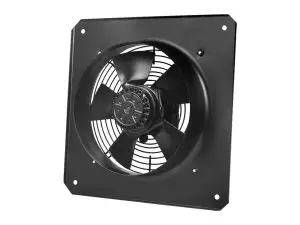 LONGWELL 185mm AC Axial Fan, Industrial Axial Ventilation Fan, 230V, Stainless Steel, for Cold Storage, Air Purifiers, HVAC Systems