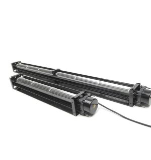 LONGWELL DC Cross Flow Fan, Tangential Blower Fan, 110/120V, Low Noise, for Floor Heating, Air Purifiers