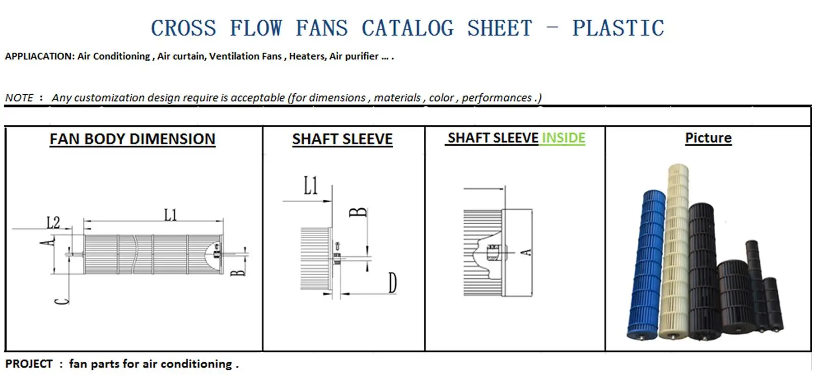 air conditioner impeller