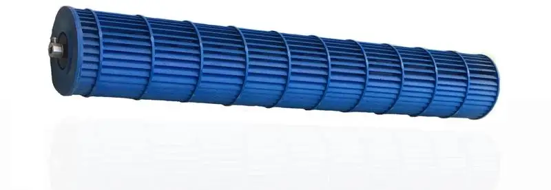 101.5mm Plastic Cross Flow Fan Blades