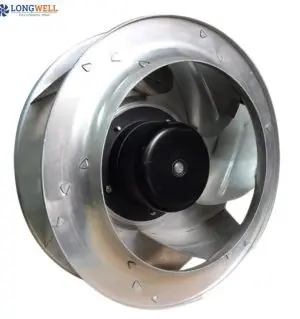 LONGWELL 310mm EC Backward Curved Centrifugal Fan, Industrial Centrifugal Blower, 110V, for Industrial Ventilation, HVAC Systems