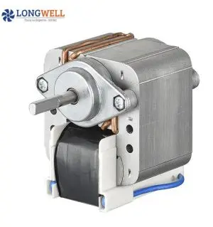 LONGWELL AC Shaded Pole Motor, HVAC Fan Motor, 115V, for Ovens, HVAC Systems, Cold Storage